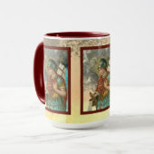 3xSt. Florian mit Eimer (Rauch; M 019) 15 oz. Tasse (Vorderseite Links)