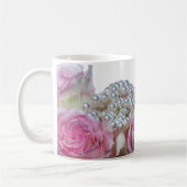 4008-Rosen mit Pearls Tasse (Links)