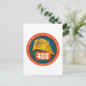 400 ~ "Der Zug, der das Pace Set" Postkarte (Stehend Vorderseite)