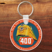 400 ~ "Der Zug, der das Pace Set" Schlüsselanhänger (Vorderseite)