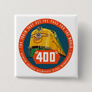 400 ~ "Der Zug, der das Tempo vorgibt" Button