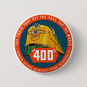 400 ~ "Der Zug, der das Tempo vorgibt" Button