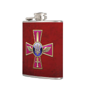 [400] Emblem der ukrainischen Luftwaffe Flachmann (Links)