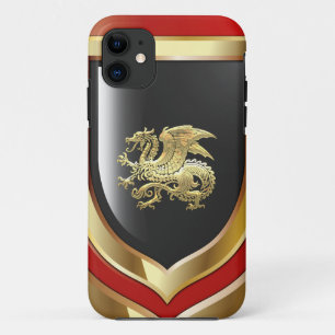 [400] Isländischer Drache, Landvættir [Gold] Case-Mate iPhone Hülle