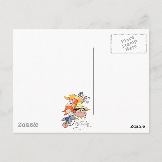 400 Jahre Don Quixote @QUIXOTEdotTV Postkarte (Rückseite)