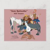 400 Jahre Don Quixote @QUIXOTEdotTV Postkarte (Vorderseite)