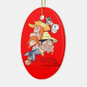 400 Jahre mit Dulcinea&Don Quixote @QUIXOTEdotTV Keramik Ornament (Links)