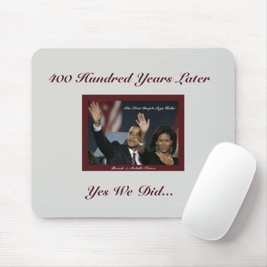 400-jähriges Obamas Mousepad (Mit Mouse)