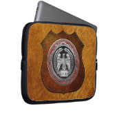 [400] Kaiseradler Silver Laptopschutzhülle (Vorne Rechts)
