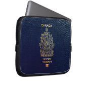 [400] Kanadischer Passport Laptopschutzhülle (Vorne Rechts)