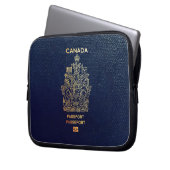 [400] Kanadischer Passport Laptopschutzhülle (Vorderseite Links)