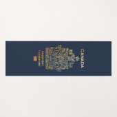 [400] Kanadischer Passport Yogamatte (Vorderseite (Horizontal))