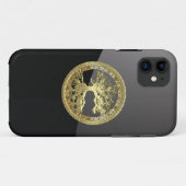 [400] Keltischer Baum des Lebens [Gold] Case-Mate iPhone Hülle (Rückseite (Horizontal))