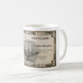 400 Livre-Französische Revolution Assignat Kaffeetasse (VorderseiteRechts)