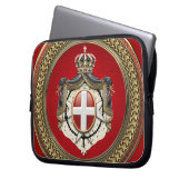[400] Maltas - SMOM-Wappen Laptopschutzhülle (Vorderseite Links)