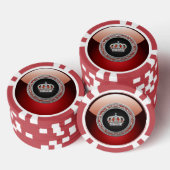 [400] Prinzessin King-Queen Crown [Silver] Pokerchips (Stapel)