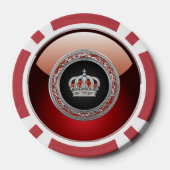 [400] Prinzessin King-Queen Crown [Silver] Pokerchips (Rückseite)