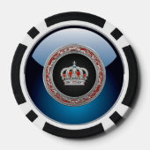 [400] Prinzessin King-Queen Crown [Silver] Pokerchips (Rückseite)
