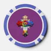 [400] Rosy Cross (Rose Croix) Pokerchips (Rückseite)