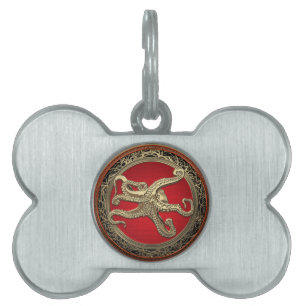 [400] Sacred Gold Octopus in Defensive Posture Tiermarke