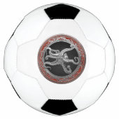 [400] Sacred Silver Octopus in Defensive Posture Fußball (Vorderseite)