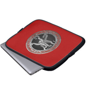 [400] Sacred Silver Octopus in Defensive Posture Laptopschutzhülle