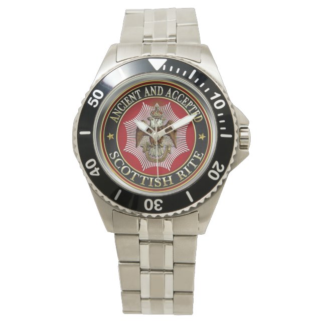 [400] Schottischer Rite Armbanduhr (Vorderseite)