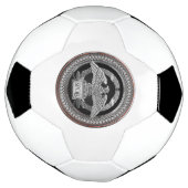 [400] Silberrömischer Kaiseradler über Medallion Fußball (Gedreht)