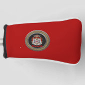 [400] Tempelwappen der Ritter Golf Headcover (Vorderseite)