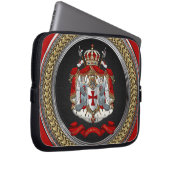 [400] Tempelwappen der Ritter Laptopschutzhülle (Vorne Rechts)