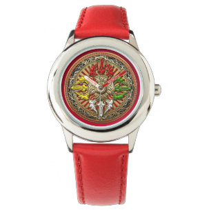 [400] Tibetanische doppelte Dorje Mandala Armbanduhr