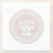 [400] Wappen-Teutonenkappe Glasuntersetzer (Rückseite)