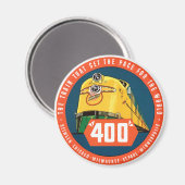 400Zug Magnet (Vorderseite/Rückseite)
