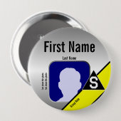 401. 2016 Wiedersehen-Abzeichen Button (Vorne & Hinten)