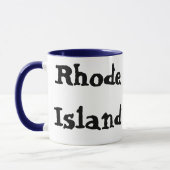 401, Gebietscode der Insel Rhode! Tasse (Links)