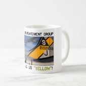 401. "rufen uns nicht gelbe" Tasse an (VorderseiteRechts)