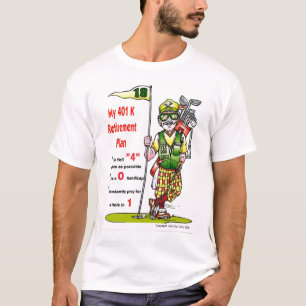 401kgolfer, Copyright Jim u. Don Cabay 2010 T-Shirt