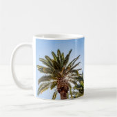4024-Palmenbaum mit Sunburst Coffee Tasse (Links)