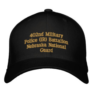 402. Militärpolizei Bn. Bestickte Baseballkappe