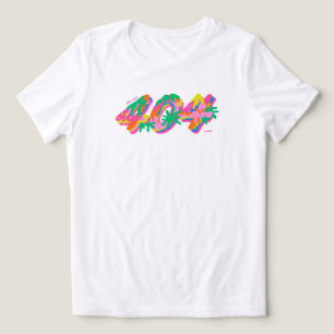 404 Coded Drip Typography PNG   Farbige Schmelz G Tri-Blend Shirt