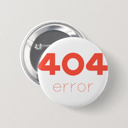 404 Fehler Button (Vorne & Hinten)