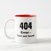 404 Fehler - gefundene Tasse der Diät nicht (Links)