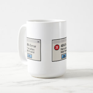 404 Fehler: Motivation nicht gefunden Kaffeetasse