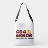 404 Fehler - Motivation wurde nicht gefunden Tragetaschen Mit Langen Trägern (Rückseite)