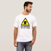 404 Fehler: Shirt wurde nicht gefunden (Vorne ganz)