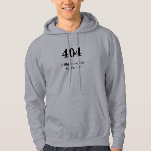 404 Fehler-T - Shirt (Vorderseite)
