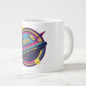 404 Gravity not found - Retro Space Pop Art Jumbo-Tasse (Vorderseite Rechts)