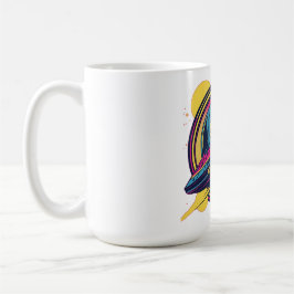 404 Gravity not found - Retro Space Pop Art Kaffeetasse