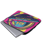 404 Gravity not found - Retro Space Pop Art Laptopschutzhülle (Vorne Knopf)
