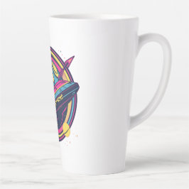 404 Gravity not found - Retro Space Pop Art Milchtasse